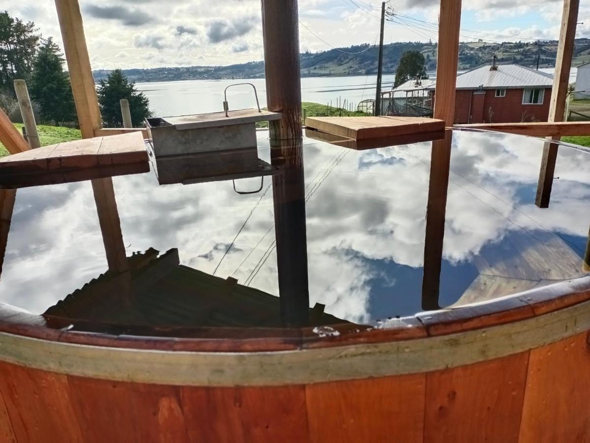 Cabañas Reflejo de Luna Castro Exterior foto